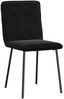 vidaXL Esszimmerstühle 6 Stk. Schwarz Samt 3315585 Bild 3