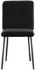 vidaXL Esszimmerstühle 6 Stk. Schwarz Samt 3315585 Bild 4