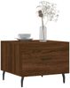 vidaXL Couchtisch Braun Eichen-Optik 50x50x40 cm Holzwerkstoff 829442 Bild 3