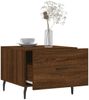 vidaXL Couchtisch Braun Eichen-Optik 50x50x40 cm Holzwerkstoff 829442 Bild 4