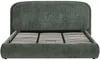 Vente-unique - ZORIMA Bett Stoff Grün - B 227 cm x H 110 cm x L 202 cm Bild 4