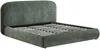 Vente-unique - ZORIMA Bett Stoff Grün - B 227 cm x H 110 cm x L 202 cm Bild 3