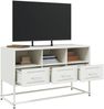 vidaXL TV-Schrank Weiß 100,5x39x60,5 cm Stahl 846547 Bild 5