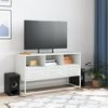 vidaXL TV-Schrank Weiß 100,5x39x60,5 cm Stahl 846547 Bild 3