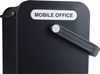 HELIT Aufbewahrungsbox Hängemappenbox Mobile Office 42,5 x 30,5 x 20 cm schwarz/lichtgrau Bild 3