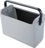 HELIT Aufbewahrungsbox Hängemappenbox Mobile Office 42,5 x 30,5 x 20 cm schwarz/lichtgrau Bild 5