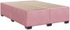 vidaXL Boxspringbett mit Matratze Rosa 140x200 cm Samt 3285292 Bild 5