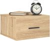 vidaXL Wand-Nachttisch Sonoma-Eiche 35x35x20 cm 829858 Bild 3