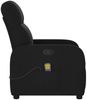 vidaXL Massagesessel Schwarz Stoff 4015534 Bild 4
