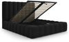 Micadoni Bett Kelp Samt Bluvel Schwarz 140x200 Bild 4