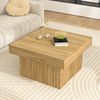 Kaffee-Tisch in Holzoptik mit PB-Platte und MDF-Basis - 79x79x46 cm Bild 3