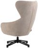 bene living Ohrensessel Marconia - drehbar - beige (1-St), durchgehende Arm- und Rückenlehne - stabiles Metall-Gestell Bild 3