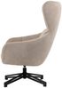 bene living Ohrensessel Marconia - drehbar - beige (1-St), durchgehende Arm- und Rückenlehne - stabiles Metall-Gestell Bild 2