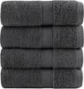 vidaXL Premium Gästetücher SOLUND 4 Stk. Anthrazit 30x50 cm 600 g/m² 137153 Bild 1