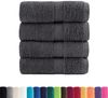 vidaXL Premium Gästetücher SOLUND 4 Stk. Anthrazit 30x50 cm 600 g/m² 137153 Bild 2