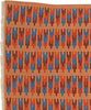 Looma 'Golzar' Kelim Gashgai handgewebt, Schurwolle Orange, 105x250 cm Bild 4