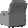 vidaXL Elektrischer Massagesessel mit Aufstehhilfe Dunkelgrau Stoff 3205017 Bild 4