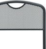 vidaXL Gartenstühle 2 pcs Anthrazit 52,5 x 46 x 82 cm Eisen 42025100 Bild 5