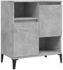 vidaXL Sideboards 3 Stk. Betongrau 60x35x70 cm Holzwerkstoff 3185747 Bild 5