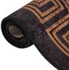 vidaXL Teppich Waschbar 80x150 cm Schwarz und Golden 337928 Bild 4