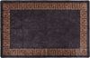 vidaXL Teppich Waschbar 80x150 cm Schwarz und Golden 337928 Bild 2