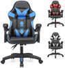 oyajia Gaming-Stuhl Gaming Stuhl, Bürostuhl Ergonomisch Wippfunktion bis zu 135° (mit Kopfstütze und Lendenkissen), Rückenlehne und Sitzfläche kippbar,Gamingstuhl mit Höhenverstellung Bild 3