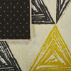 Teppich grau-gelb-mintgrün Dreieckmuster 140x200 cm KALEN Bild 5