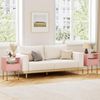 Nachttisch Nachtschrank Rosa Boho Modern 1 Schublade 1 Ablage Bild 5