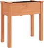 vidaXL Pflanzkübel mit Einsatz Braun 71x37x76 cm Massivholz Tanne 364231 Bild 2
