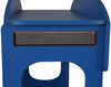 Lokomotive Kinderbett mit Matratze 90x190 Blau Bild 5