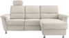 Ecksofa >Ludwigshafen< Motor-funktion, Kopfstütze, Stauraum, beige - 231x113x165 (BxHxT) Bild 3
