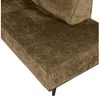 Ecksofa Statement aus Struktursamt, modern und bequem, rechts, Brass Braun, für 4–5 Personen Bild 3