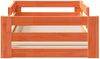 vidaXL Massivholzbett ohne matratze Wachsbraun 80x160 cm kiefernholz 855692 Bild 4