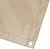 vidaXL Balkon Sichtschutz 150 x 400 cm Stoff mit PU-Beschichtung Beige 42036448 Bild 2