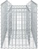 vidaXL Gabionen-Hochbeet Silber 42033291 Bild 5