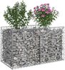 vidaXL Gabionen-Hochbeet Silber 42033291 Bild 3