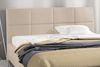 99rooms Jayden Polsterbett ohne Bettkasten 140x200 cm Velours Jasmine Beige Bild 2