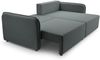 Selsey 'Kassian' Ecksofa mit Schlaffunktion und Bettkasten, grau, rechts Bild 3
