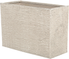 Blumentopf hellbeige rechteckig 34 x 80 x 56 cm EDESSA Bild 4