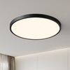 JDONG LED Deckenleuchte Flach Rund Ø23CM/30CM/40CM/50CM/60CM Deckenlampe, Rund Flach, 4000K Neutralweiß, Lamp für Wohnzimmer Schlafzimmer Küche Balkon Büro Flur Bild 1