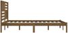 vidaXL Massivholzbett Honigbraun Kiefer 200x200 cm [3101046] Bild 5