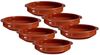 Annastore Servierschale 6-tlg. Set Cazuelas ofenfest Tonschalen Schalen für Tapas Creme Brülèe, Mit hochwertiger Handarbeit veredelt Bild 3