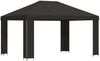 vidaXL Pavillon 4 x 3 m Anthrazit Polyester und Stahl 190 gsm 900375 Bild 2