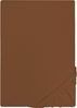 Castell Jersey-Stretch-Spannbetttuch 0077113, chocolate, 1x 90x190 cm - 100x200 cm Bild 2