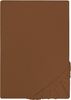 Castell Jersey-Stretch-Spannbetttuch 0077113, chocolate, 1x 90x190 cm - 100x200 cm Bild 4