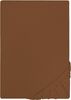 Castell Jersey-Stretch-Spannbetttuch 0077113, chocolate, 1x 90x190 cm - 100x200 cm Bild 5