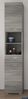 Badezimmer Hochschrank Spirit in grau Rauchsilber 37 x 191 cm Bild 2