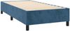 vidaXL Boxspringbett mit Matratze & LED Dunkelblau 90x190 cm Samt 3136219 Bild 5