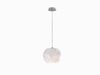 Pendelleuchte Hängeleuchte Deckenleuchte LED E27 Polyc/Metall Ø. 26.5 cm Bild 2