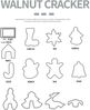 Ausstechformen Set Weihnachten Lebkuchenhaus 28tlg Edelstahl Plätzchen Bild 3